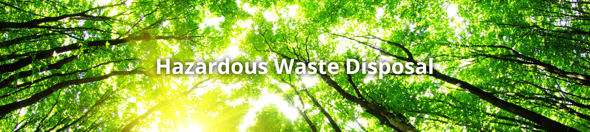 environmental waste diposal